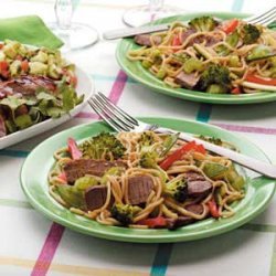 Thai Beef Noodle Salad recipe