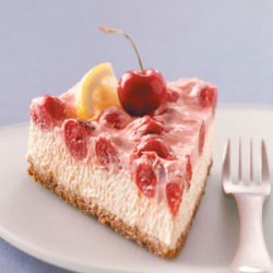 Makeover Cherry-Topped Cheesecake recipe