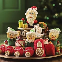 Santa's Workshop Cupcakes recipe