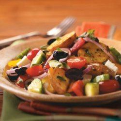 Grilled Greek Potato Salad recipe