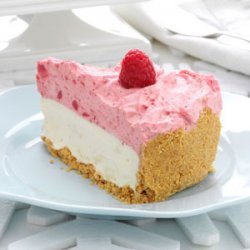 White Chocolate-Raspberry Mousse Cheesecake recipe
