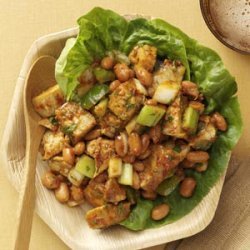 Turkey Pinto Bean Salad with Southern Molasses Dressing recipe