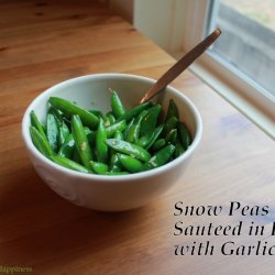 Sauteed Snow Peas recipe