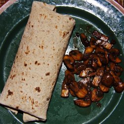 Mushroom and Black Bean Burritos recipe