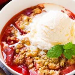 Rhubarb Crisp recipe