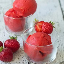 Strawberry Sorbet recipe