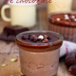 Chocolate Natillas with Coffee-Bean Granita recipe