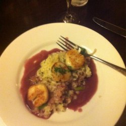 Scallops with Beurre Rouge recipe