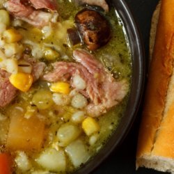 Hearty Lentil and Ham Soup recipe