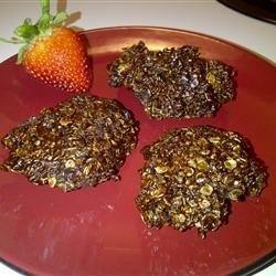 Unbaked Chocolate Oatmeal Cookies recipe