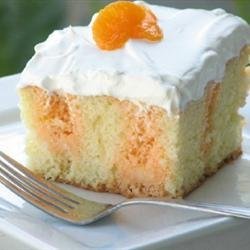 Creamy Orange Cake recipe