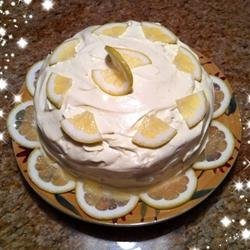 Creamy Lemon Cake recipe