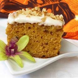 Pumpkin Sheet Cake recipe