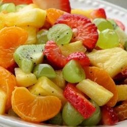 Tangy Poppy Seed Fruit Salad recipe