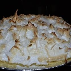 Coconut Cream Pie IV recipe