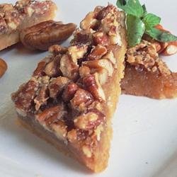 Maple Pecan Shortbread Squares recipe