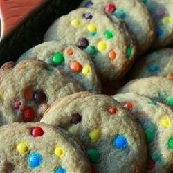 Candy-Coated Milk Chocolate Pieces Cookies I recipe