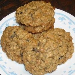 Oatmeal Raisin Toffee Cookies recipe