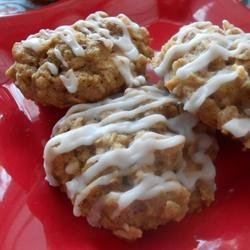 Aunt Hazel's Apple Oatmeal Cookies recipe