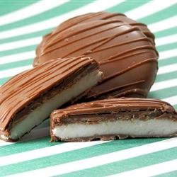 Chocolate Covered Peppermint Patties recipe