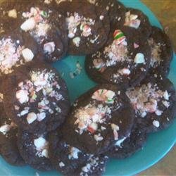 Double Chocolate Mint Cookies recipe