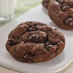 Jumbo Dark Chocolate Cookies recipe