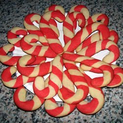 Candy Cane Cookies I recipe