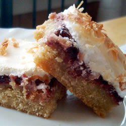 Almond-Raspberry Meringue Bars recipe