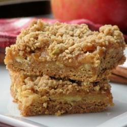 Caramel Apple Bars II recipe