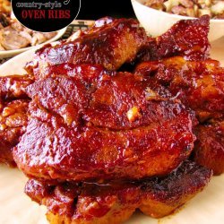 Saucy Country-Style Oven Ribs recipe