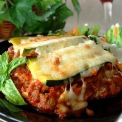 Zucchini Lasagna (Lasagne) - Low Carb recipe