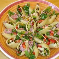 Italian Chopped Salad in Shells recipe