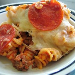 Easy Pizza Pasta Casserole (OAMC) recipe