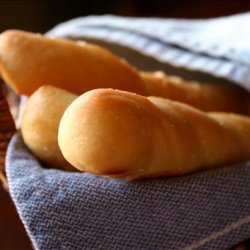 Quick Soft Breadsticks recipe