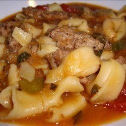 Italian Sausage and Tortellini Soup recipe