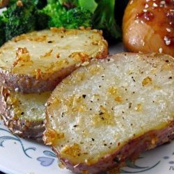 Onion Parmesan Roasted Red Potatoes recipe