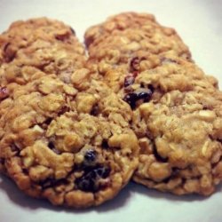 Chewy Cranberry Oatmeal Cookies recipe