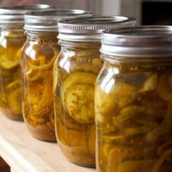 Bread and Butter Pickles recipe