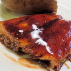 Seared Salmon With Balsamic Glaze recipe