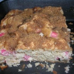 Rhubarb Coffee Cake recipe