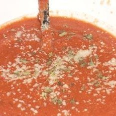 La Madeleine's Tomato-Basil Soup recipe