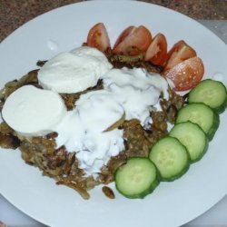 Lebanese Lentil/Rice Pilaf With Blackened Onions recipe