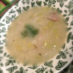 Creamy Potato Leek Soup recipe