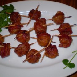 Bacon-Wrapped Water Chestnuts recipe