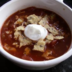 Crock Pot -Chicken Tortilla Soup recipe