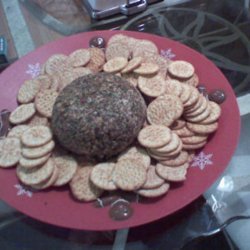 Cheese Ball With Everything recipe