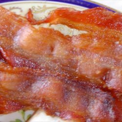 Oven Cooked Bacon With Black Pepper and Brown Sugar recipe
