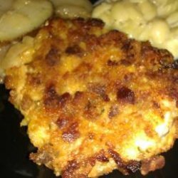 Stove Top Coated Baked Pork Chops recipe