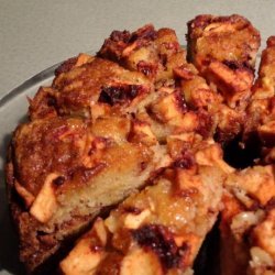 Chunky Apple Spice Cake With Vanilla Butter Sauce recipe
