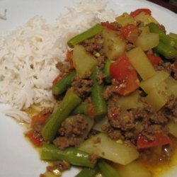 Pakistani Kima (Hamburger Curry) recipe